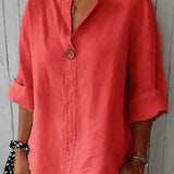 KAMILA | Casual V-Neck Blouse