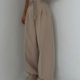 STEFANIA | High-waisted wide-leg trousers