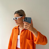 MRS. KENNEDY™ - Afslappet loungewear-sæt i bomuld
