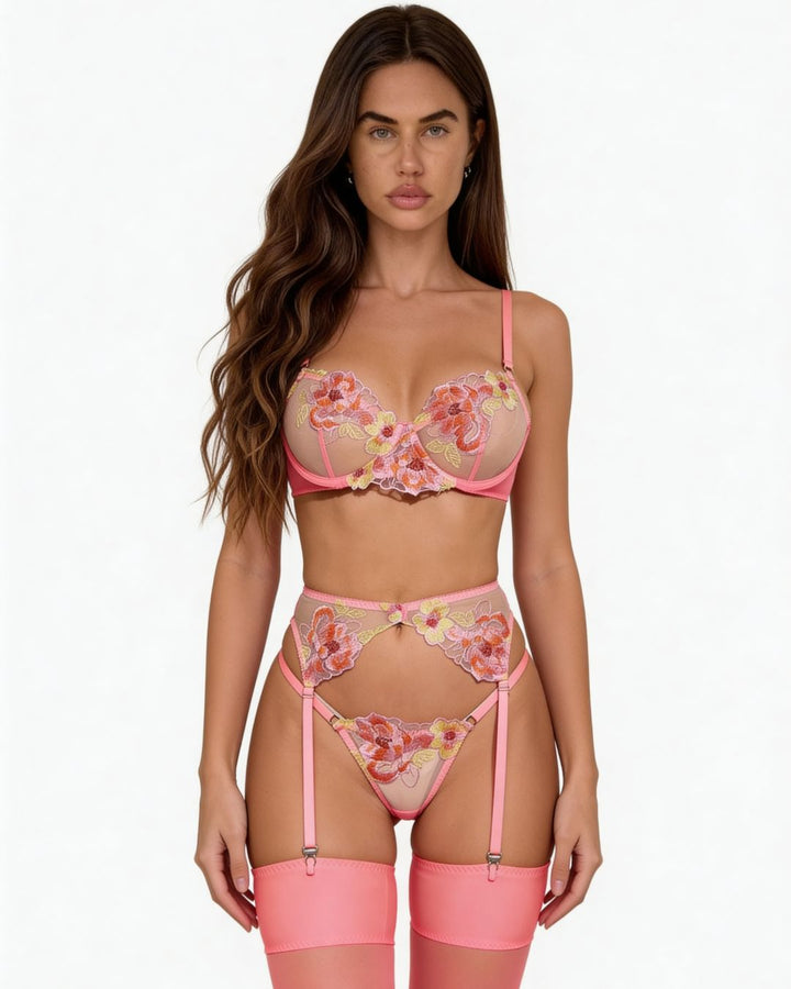 Flora's Lingerie Set