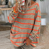 Ubalda - Stribet sweater