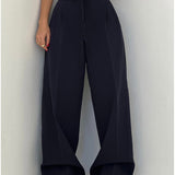 STEFANIA | High-waisted wide-leg trousers
