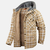 Ternet flanneljakke