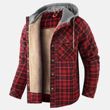 Ternet flanneljakke