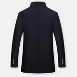 Trenchcoat i uld til mænd
