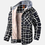 Ternet flanneljakke