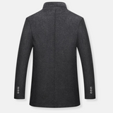 Trenchcoat i uld til mænd