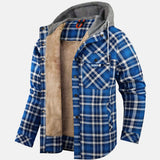 Ternet flanneljakke
