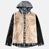 Ternet flanneljakke