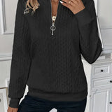 Lucia™ | Sweater med lynlås