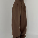 STEFANIA | High-waisted wide-leg trousers