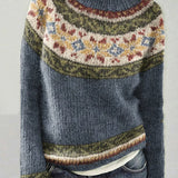 Orianna™ | Retro Colour-block Jumper
