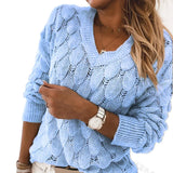 Le Clair™ | Casual sweater med V-hals