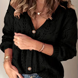 Le Clair™ Strikket cardigan med knapper