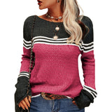 Le Clair™ | Casual Stripe Knitted Sweater