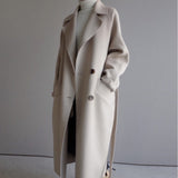 Clara - Trenchcoat i uld til kvinder