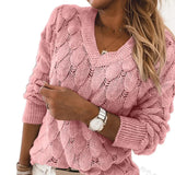 Le Clair™ | Casual sweater med V-hals