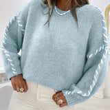 Le Clair™ | Varm, afslappet strikket sweater