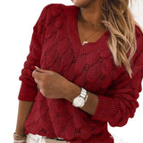 Le Clair™ | Casual sweater med V-hals