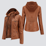 Kayla™ | Bequeme Lederjacke