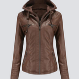 Kayla™ | Bequeme Lederjacke