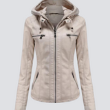 Kayla™ | Bequeme Lederjacke