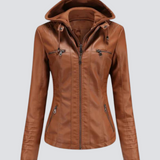 Kayla™ | Bequeme Lederjacke