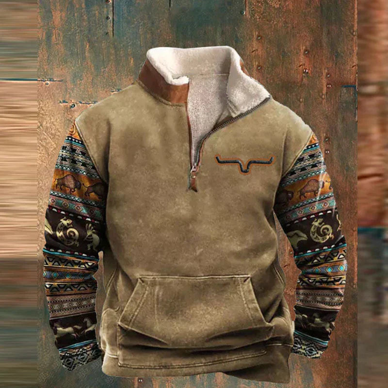STEFAN™ | Quartz-trøje med lynlås