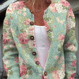 Irma™ | Cardigan med blomstermønster