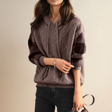 Fabiola™ | Jacquard-hættetrøje