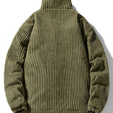 Robin™ - Foret Stribet Corduroy-Frakke