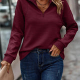 Elise | Elegant sweater med V-hals til kvinder