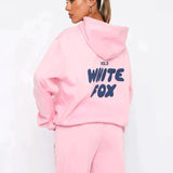 Lumi™ - White Fox hættetrøje og sweat pants