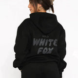 Lumi™ - White Fox hættetrøje og sweat pants